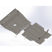 Захист двигуна Subaru Outback V 2014-2019 1